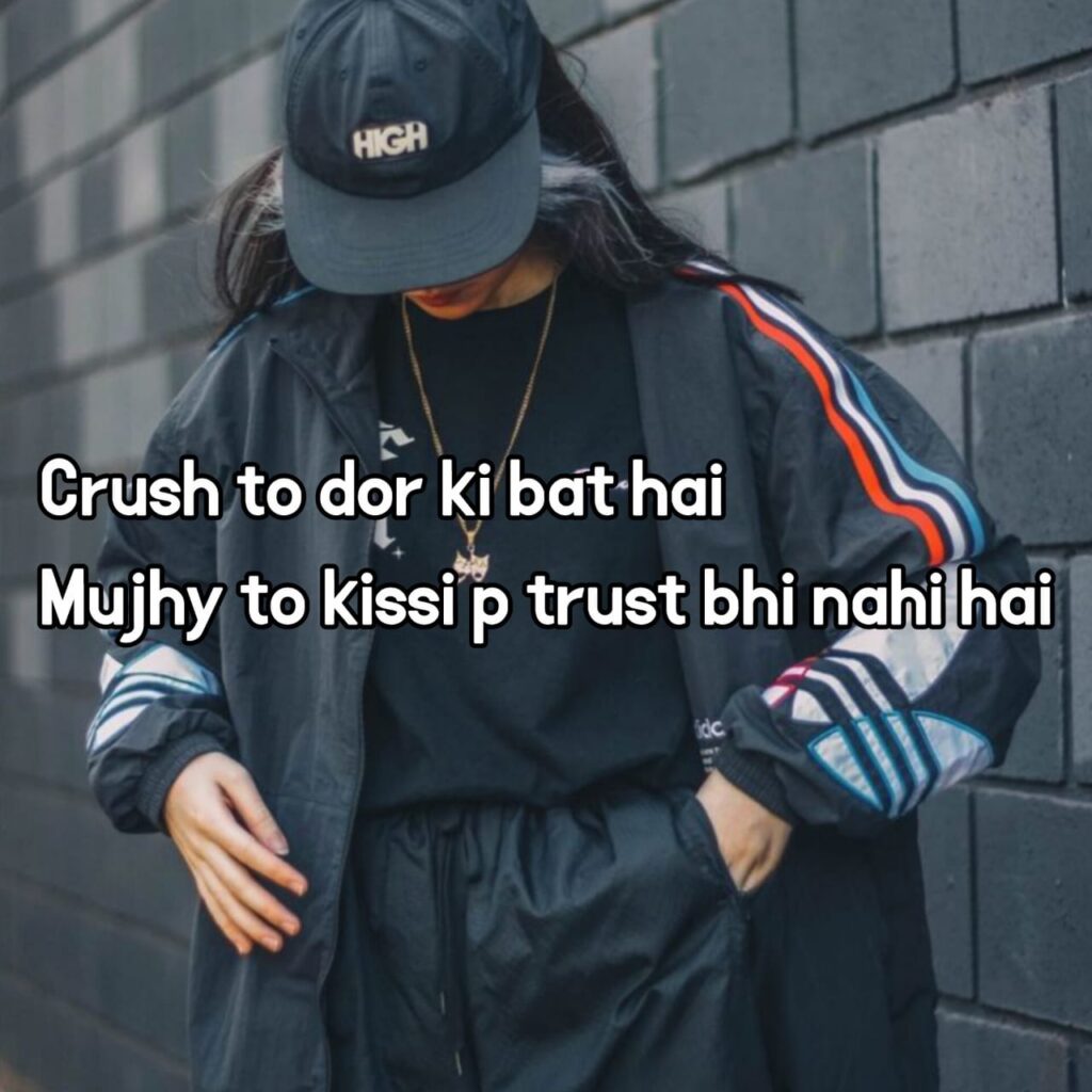 attitude shayari for girls