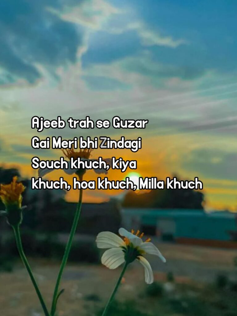 life Shayari in English 