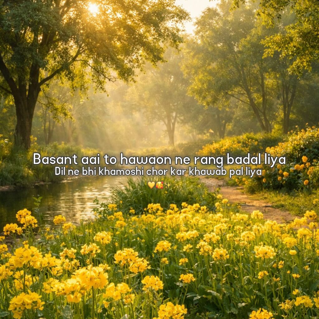 Basant Panchami shayari in hind