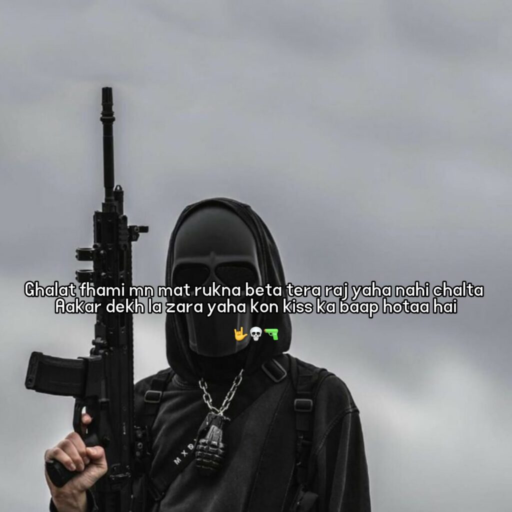 gangstar shayari in hindi 