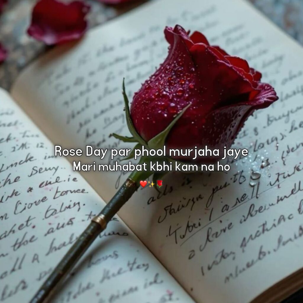 rose day shayari in hindi
