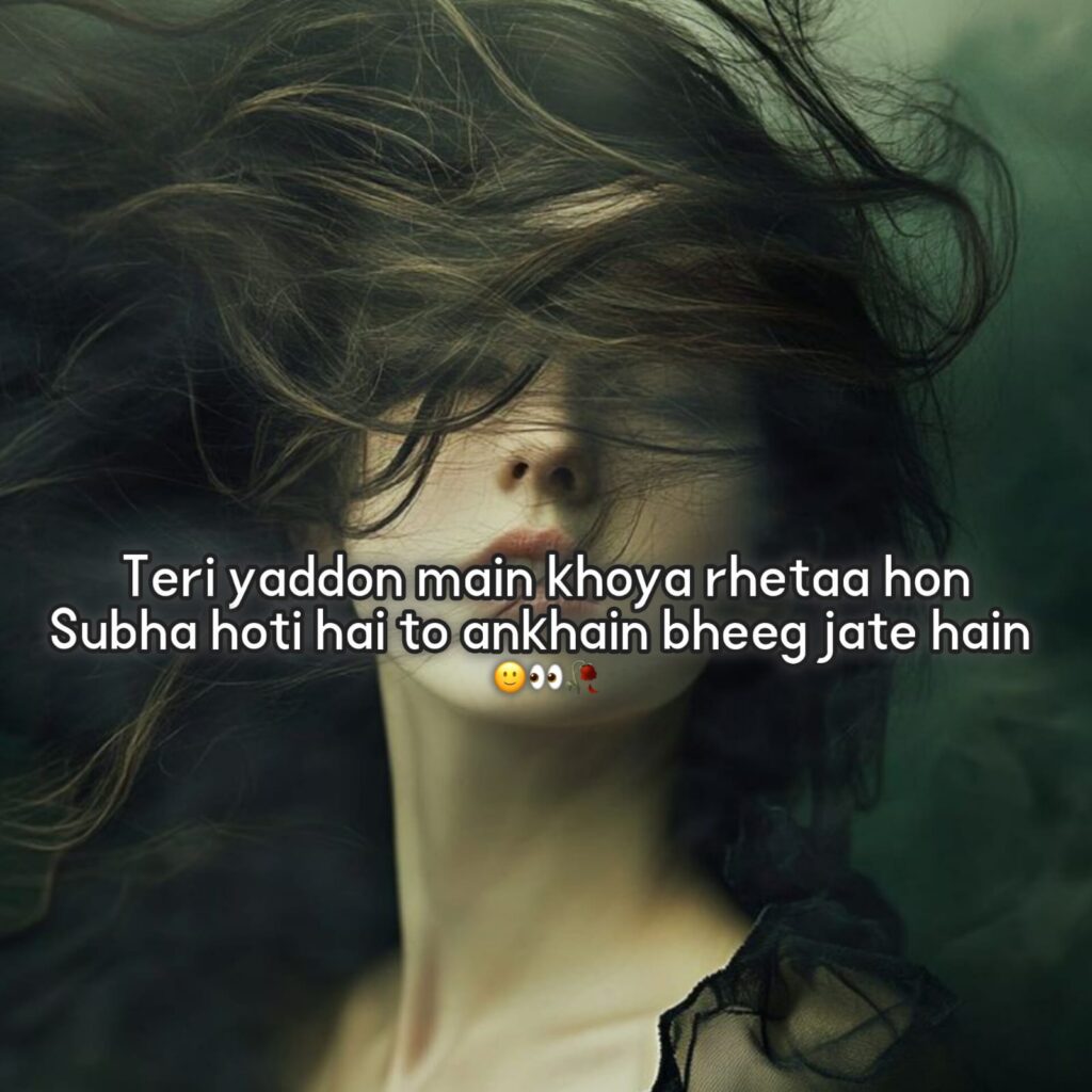 sad shayari in english 2 lines