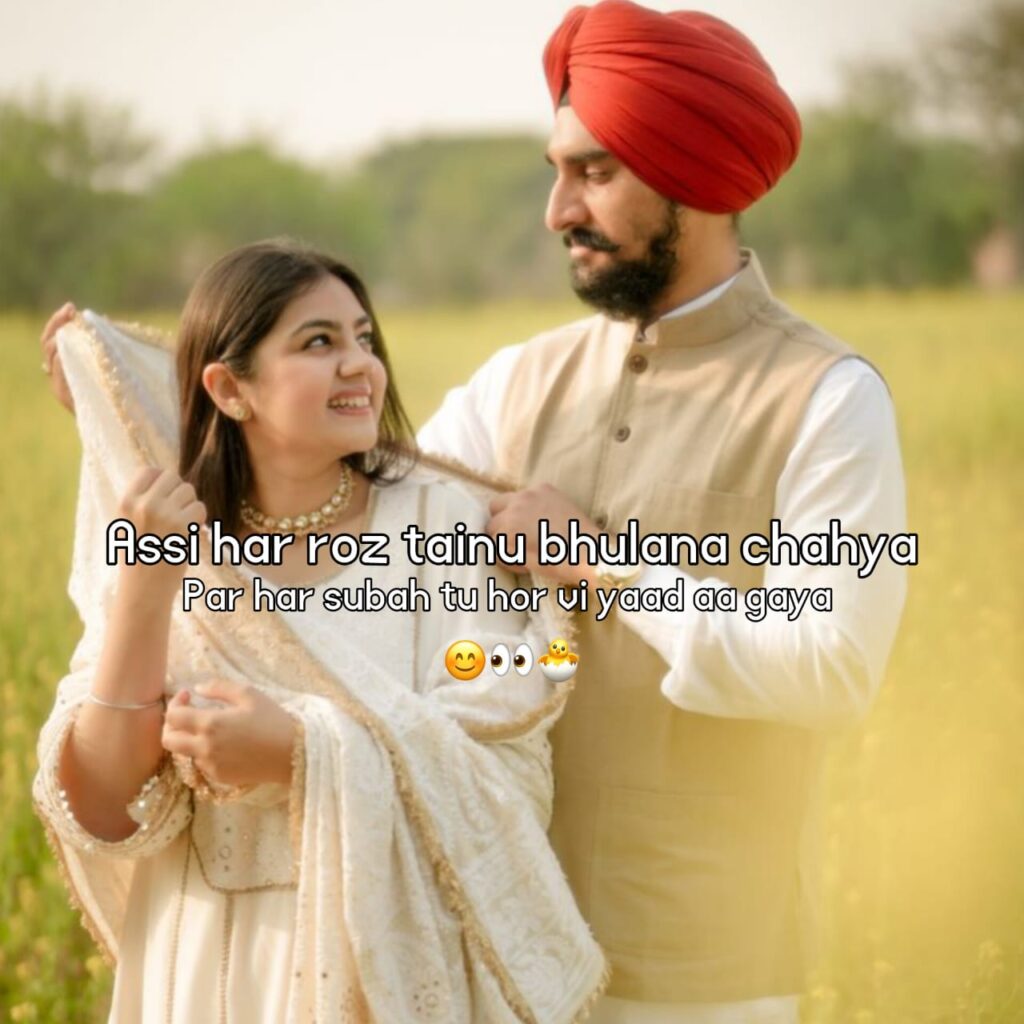 punjabi shayari in hindi 2 line
