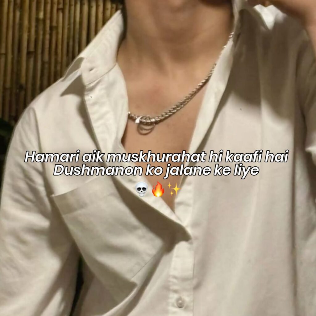 Attitude shayari copy paste