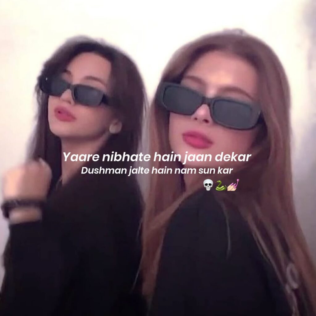 dosti shayari in hindi 2 line