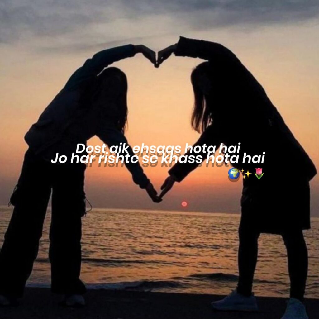 dosti shayari in hindi 2 line