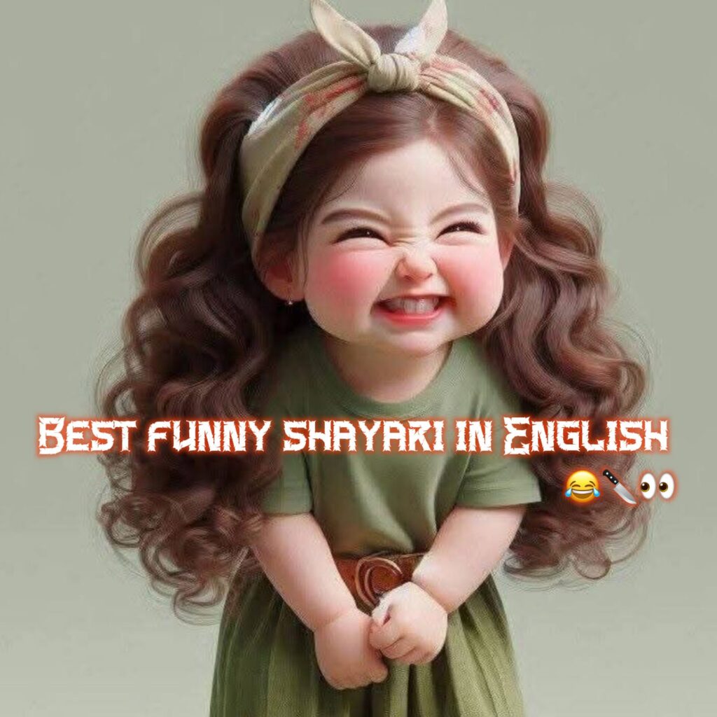 funny shayari in english