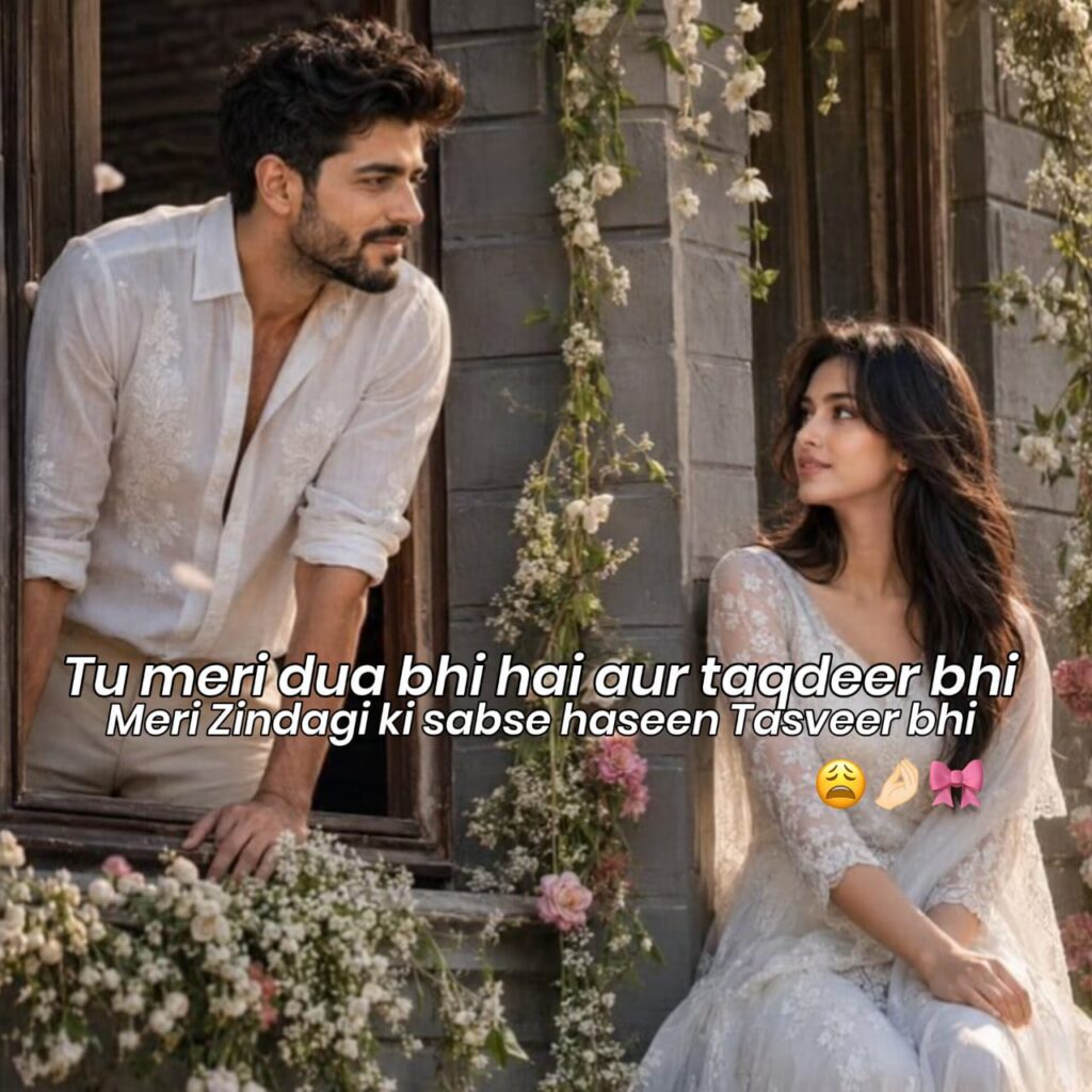romantic shayari for wife in hindi