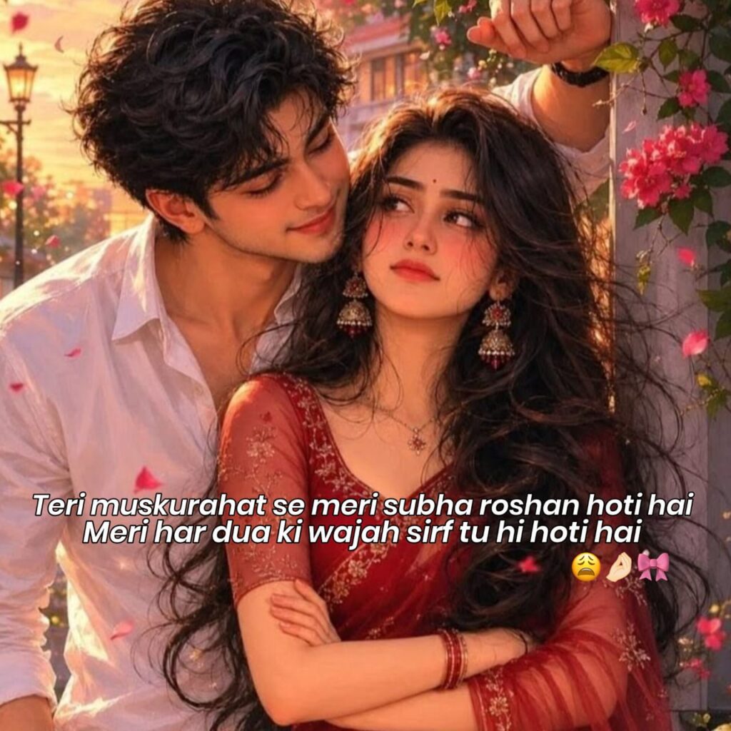 romantic shayari for wife in hindi