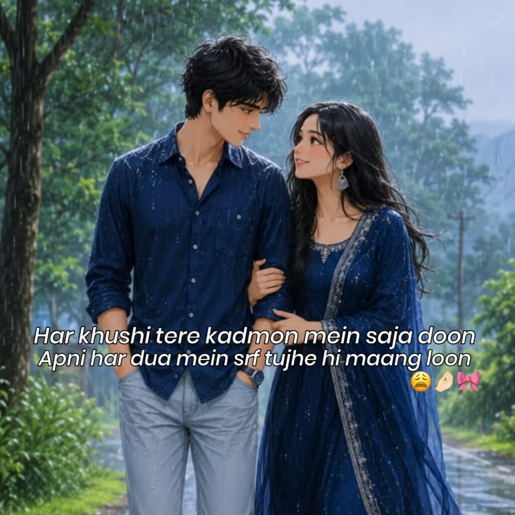 romantic shayari for wife in hindi